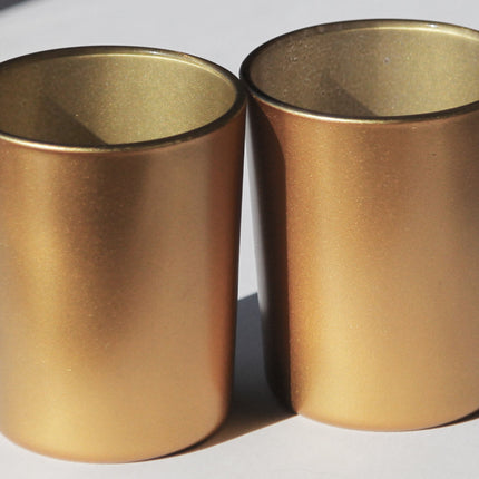 10 Pack Matt Gold Glass Votive Candle Holders Table Centreoieces  Xmas Wedding Anniversary Event Recption Party Function or Home Decor 3
