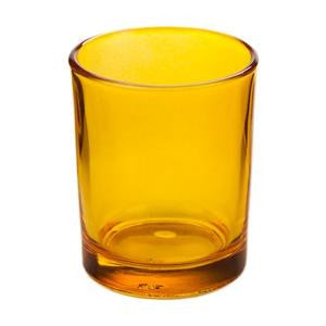 20 Pack Orange Glass Votive Tealight Candle Holders House Party Centerpiece Xmas Wedding Decor Glass Candlestick Party Decorations Bridal Baby Shower Event 4