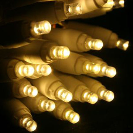 1 Set of 20 LED Plain Warm White Bulb Battery Powered String Lights Christmas Gift Home Wedding Party Bedroom Decoration Table Centrepiece 2
