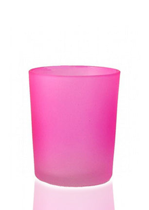20 Pack Pink Frosted Glass Votive Tealight Candle Holders House Party Centerpiece Xmas Wedding Decor Glass Candlestick Party Decorations Bridal Valentines Event 2