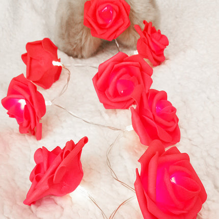 Red Rose battery string fairy light - party night light wedding decoration 5