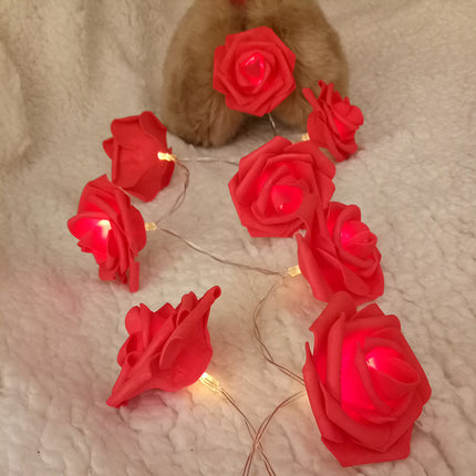 Red Rose battery string fairy light - party night light wedding decoration 3
