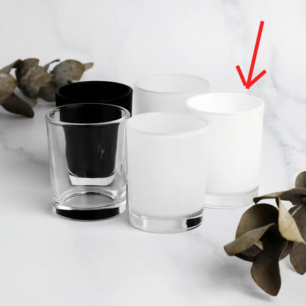20 Pack Pure White Tealight Candle Holder 6.5cm Festival Decor Wedding Propose Parties Holiday and Home Decor 2