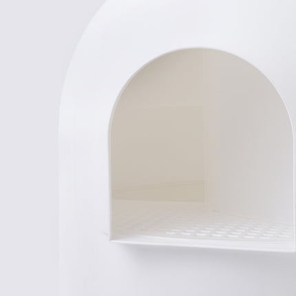 PIDAN Igloo Cat Litter Box - White 3