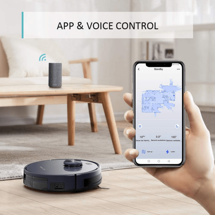 Tesvor S6+ Robot Vacuum Cleaner Mop 2700Pa With Laser Navigation 5