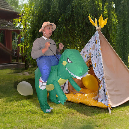 DINO Fancy Dress Inflatable Suit -Fan Operated Costume 5