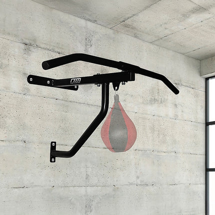 Wall Chin Up & Pull Up Bar with Punching Bag and Speedball Station Combo 2