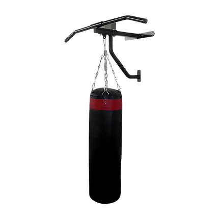 Wall Chin Up & Pull Up Bar with Punching Bag and Speedball Station Combo 4