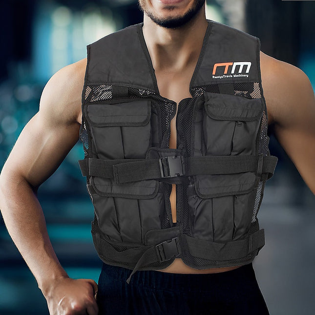 20LBS Weighted Weight Gym Exercise Training Sport Vest 2