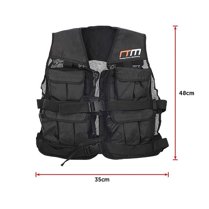 20LBS Weighted Weight Gym Exercise Training Sport Vest 10