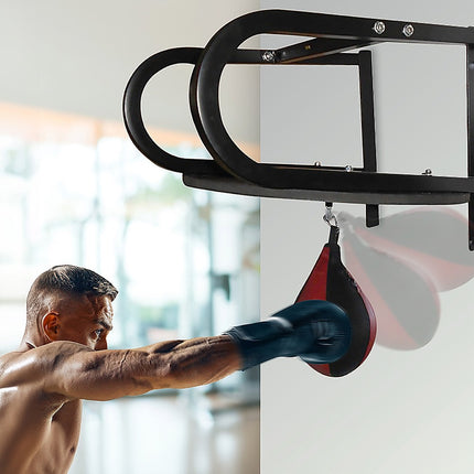 Speedball with Wall Frame – Boxing Punching Bag Training Set for Home Gym 2