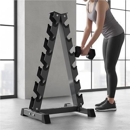 Steel Vertical Dumbbell Rack Weight Stand 5