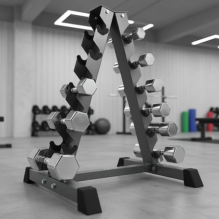 Steel Vertical Dumbbell Rack Weight Stand 7