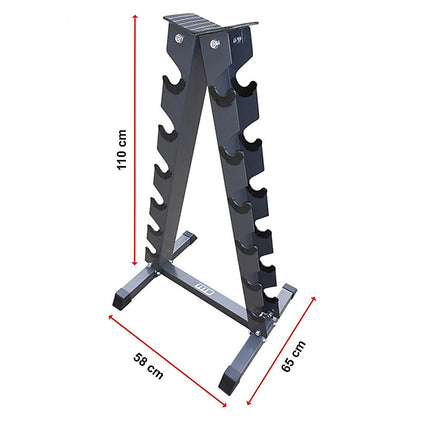 Steel Vertical Dumbbell Rack Weight Stand 11