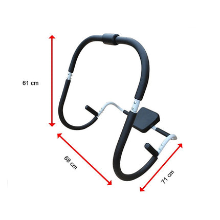 Ab Crunch Machine – Abdominal Exercise Roller with Digital Computer for Core Training 7