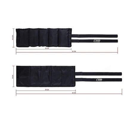 10kg Adjustable Ankle/Wrist Weight Straps 10