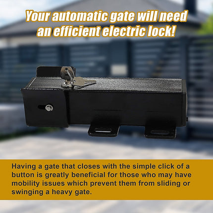 Electric Lock for Swing Gate 6