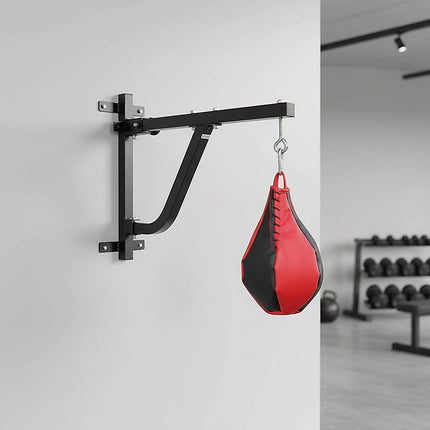 Boxing Punching Bag Wall Pivot Rack – Swivel Mount for Home Gym 7