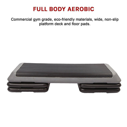 Aerobic Workout 4 Block Bench Step 11
