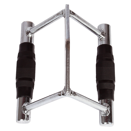 Rubber-Coated Close Grip Triangle Attachment for Lat Pulldown 4