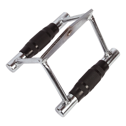 Rubber-Coated Close Grip Triangle Attachment for Lat Pulldown 6