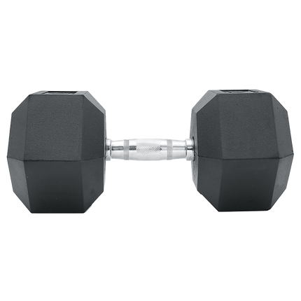 20KG Commercial Rubber Hex Dumbbell Gym Weight 4