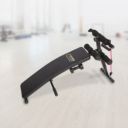 Foldable Incline Sit Up Bench for Home Gym Ab Workout Training 5