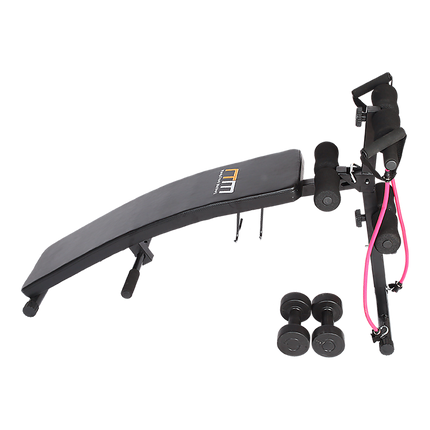 Foldable Incline Sit Up Bench for Home Gym Ab Workout Training 4
