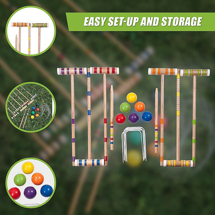 Croquet Set - Up to 6 Players 6