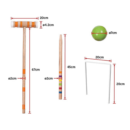 Croquet Set - Up to 6 Players 10
