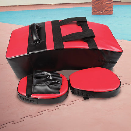 Kickboxing Shield & Punching Pad Combo – Sparring Training Strike Set 2
