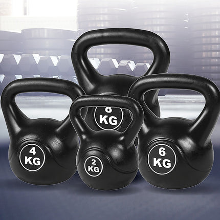 4pcs Exercise Kettle Bell Weight Set 20KG 5