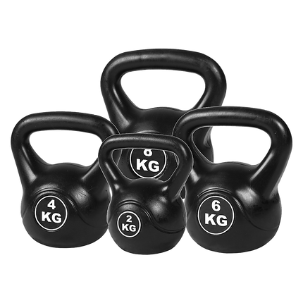 4pcs Exercise Kettle Bell Weight Set 20KG 6