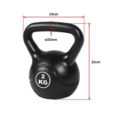 4pcs Exercise Kettle Bell Weight Set 20KG 11