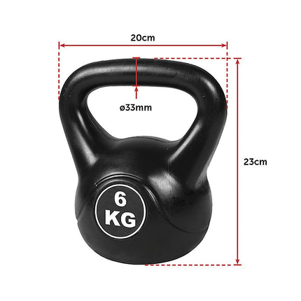 4pcs Exercise Kettle Bell Weight Set 20KG 13