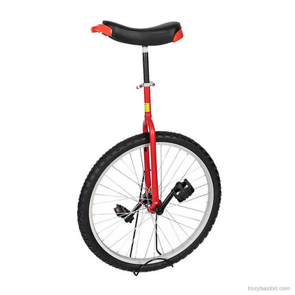 24 Inch Pro Circus Unicycle for Performance Training Indoor Show Use
