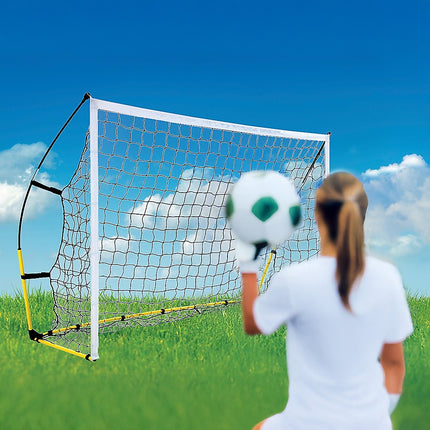 8' x 5' Soccer Football Goal Foot Portable Net Quick Set Up 2