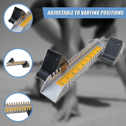 Athletics Starting Block for Sprint Training – Adjustable Track Running Equipment 7