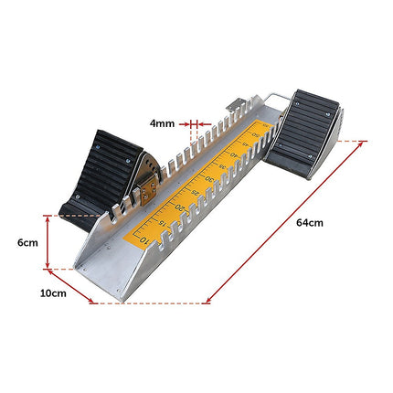 Athletics Starting Block for Sprint Training – Adjustable Track Running Equipment 10