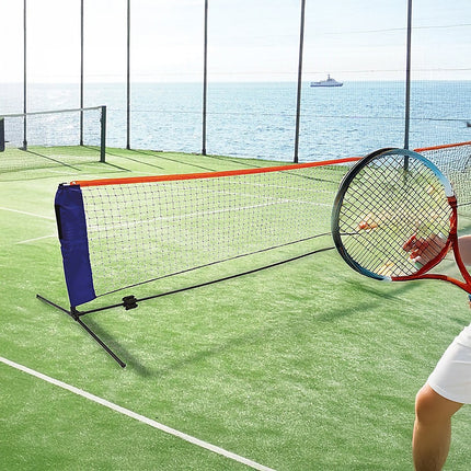 6 Meters Portable Foldable Mini Tennis Net & Post Set 2