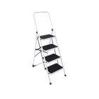 Foldable Non Slip 4 Step Steel Ladder