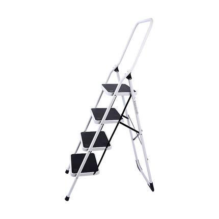 Foldable Non Slip 4 Step Steel Ladder 9