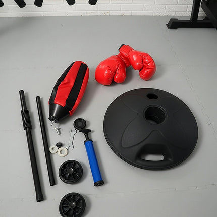 Kids Boxing Punching Bag Set – Children’s Training Gloves & Fitness Stand 8