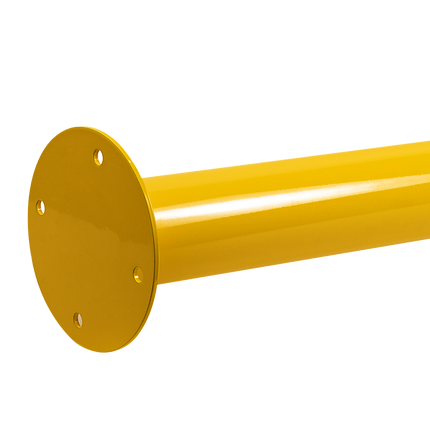 Yellow Heavy Duty Steel Bollard Post 4