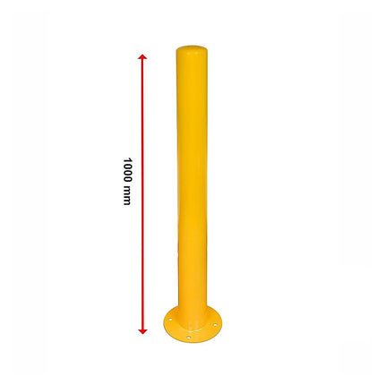 Yellow Heavy Duty Steel Bollard Post 9