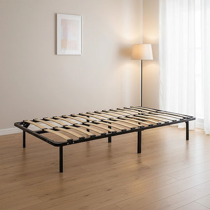King Single Metal Bed Frame - Bedroom Furniture 2