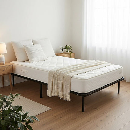 King Single Metal Bed Frame - Bedroom Furniture 7