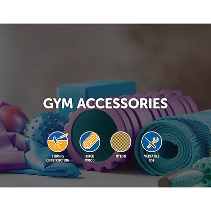 Birch Wood Gymnastic Rings with Adjustable Straps – Strength & Calisthenics Training 4