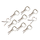 10pc Heavy Duty Steel C-Clamps 6