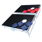 Bean Bag Toss Cornhole Game Set Aluminium Frame Portable Design